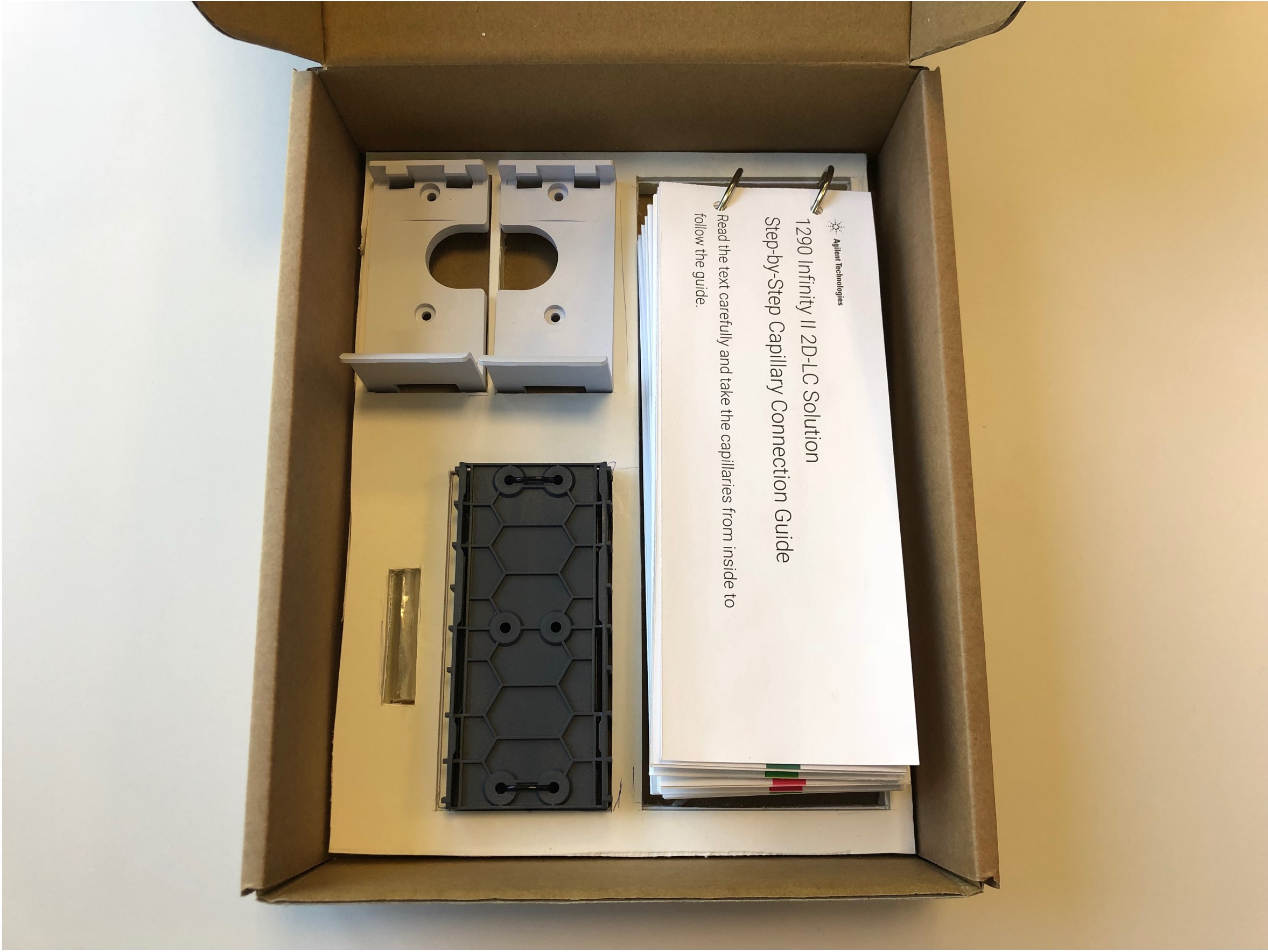 Capillary Packaging — in use